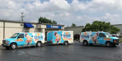 Custom truck wraps