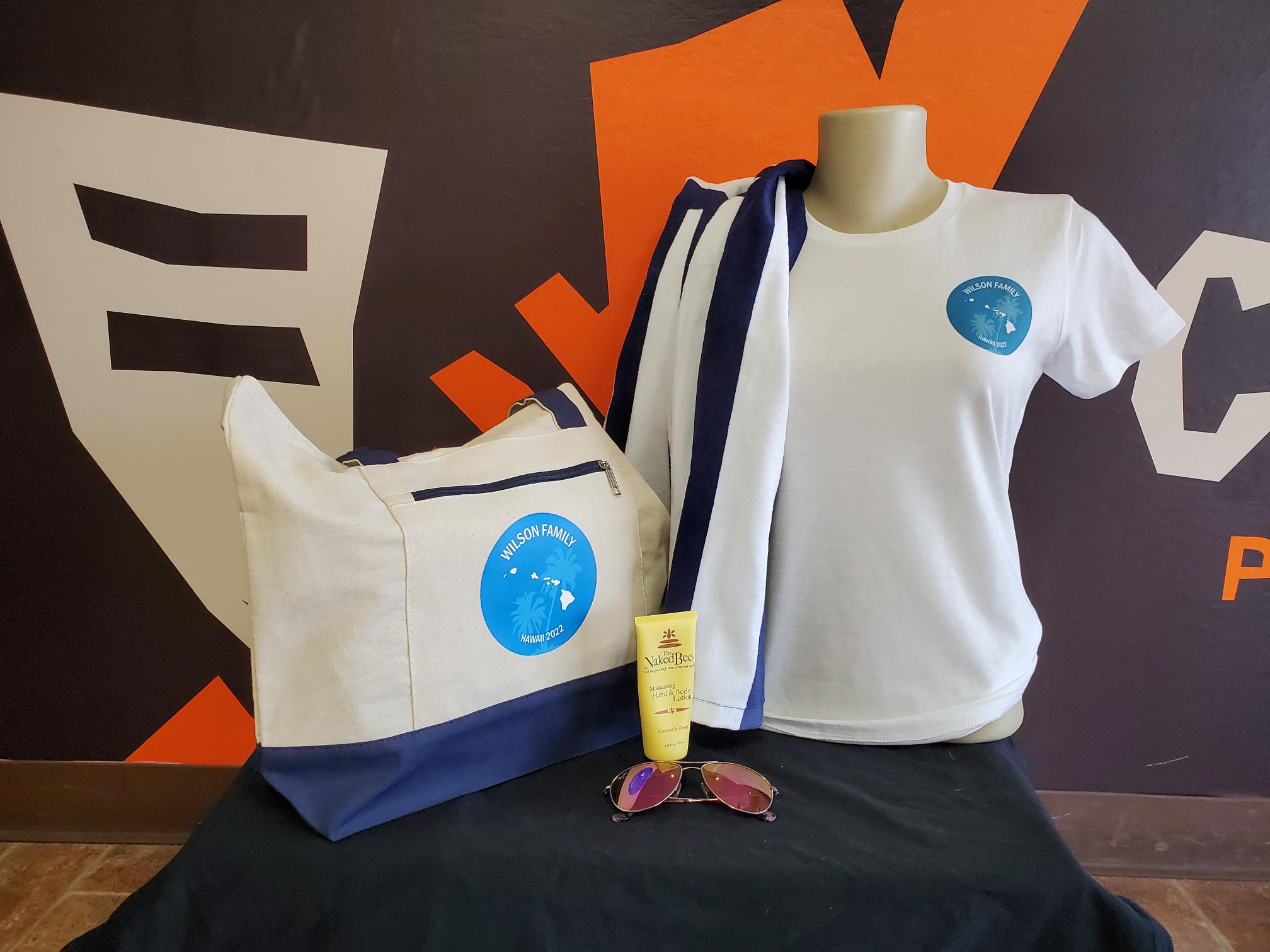 Tshirt and tote bag