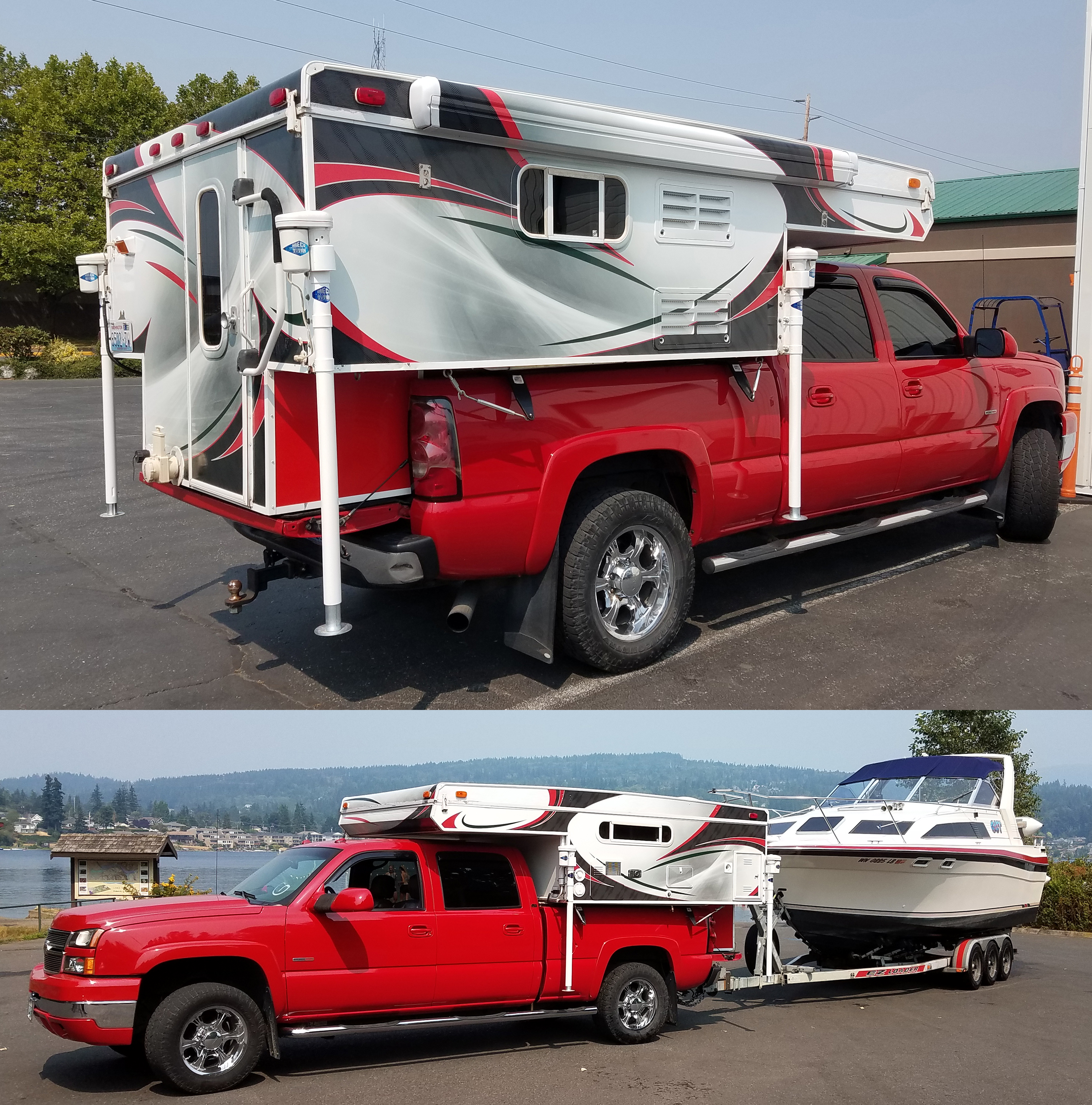 Design contest winner boat camper wrap