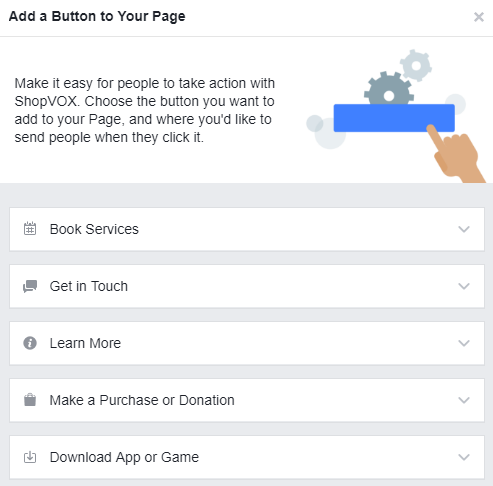 add a button to facebook