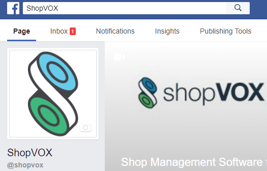 shop management on facebook
