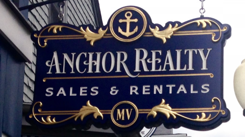 Anchor Realty Sign Example.